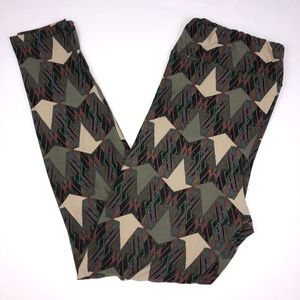 LuLaRoe Pants - LuLaRoe geometric print leggings Tall & Curvy LuLaRoe Pants - LuLaRoe geometric print leggings Tall & Curvy